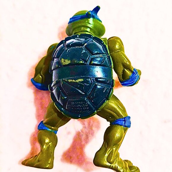 1988 TMNT Playmates Lot of 3 Figures Raphael Leonardo Michelangelo Parts/Repair - Picture 3 of 9